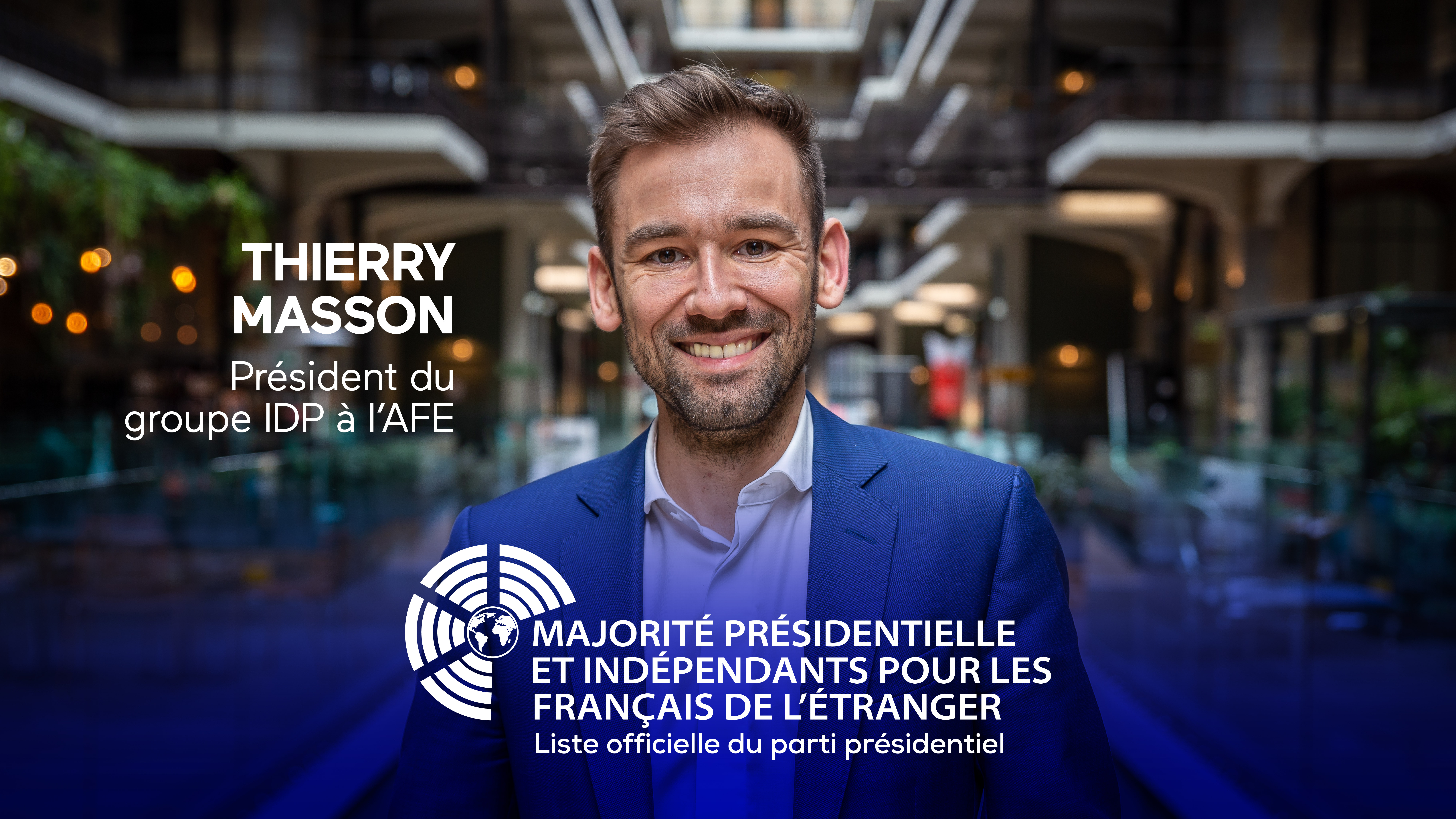 Élections sénatoriales : Renaissance soutient Thierry Masson