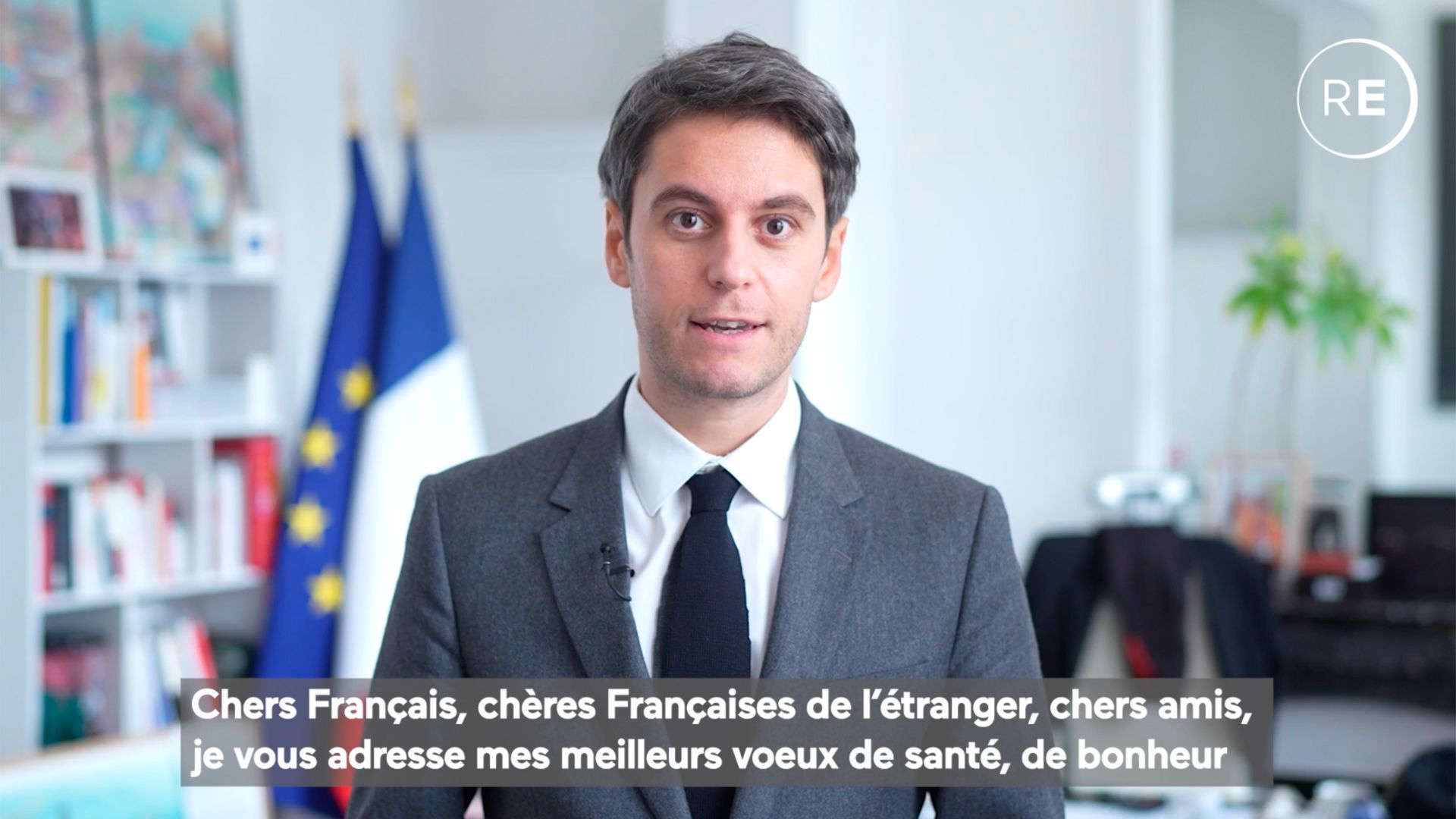 Gabriel Attal adresse ses vœux aux Français de l’étranger